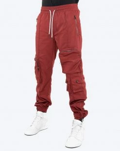 EPTM. EPTM HYPER CARGO PANTS-BURGUNDY