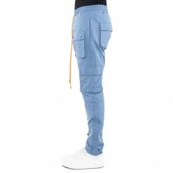 EPTM. EPTM SNAP CARGO PANTS-SKY BLUE
