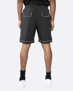 EPTM. EPTM PIPING SHORTS-BLACK