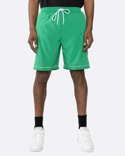 EPTM. EPTM PIPING SHORTS-GREEN