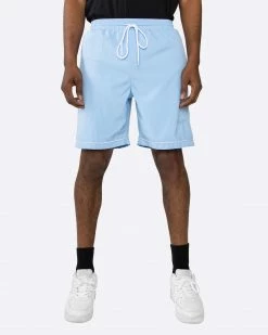 EPTM. EPTM PIPING SHORTS-BABY BLUE