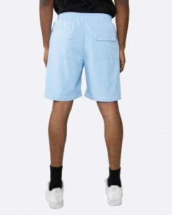 EPTM. EPTM PIPING SHORTS-BABY BLUE