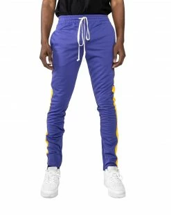 EPTM. EPTM PURPLE/YELLOW-TRACK PANTS