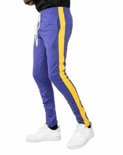 EPTM. EPTM PURPLE/YELLOW-TRACK PANTS