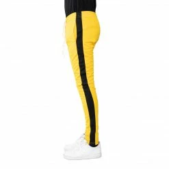 EPTM. EPTM TRACK PANTS-YELLOW BLACK