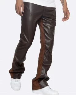 EPTM. EPTM JALEN FLARE PANTS-CHOCOLATE NEW ARRIVALS