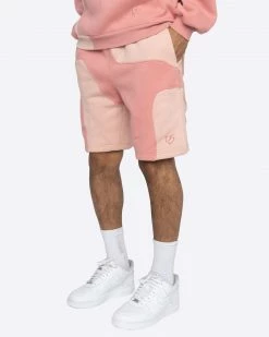 EPTM. EPTM X PASCAL MARBLE SHORTS-PINK