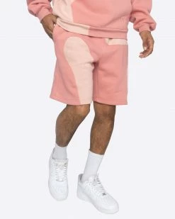 EPTM. EPTM X PASCAL MARBLE SHORTS-PINK