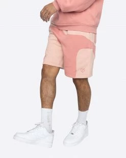 EPTM. EPTM X PASCAL MARBLE SHORTS-PINK