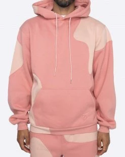 EPTM. NEW ARRIVALS EPTM X PASCAL MARBLE HOODIE-PINK