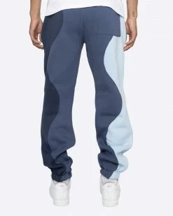 EPTM. EPTM X PASCAL WAVY SWEATPANTS-BLUE