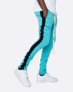 EPTM. EPTM TRACK PANTS-TEAL/BLACK
