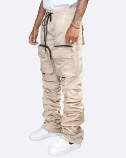 EPTM. EPTM STACKED FLARE CARGOS-KHAKI