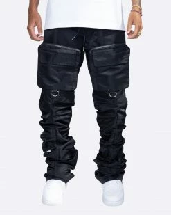 EPTM. EPTM STACKED FLARE CARGOS-BLACK