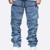 EPTM. EPTM STACKED FLARE CARGOS-STEEL BLUE