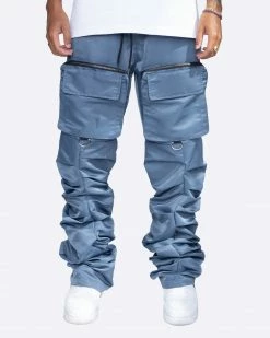 EPTM. EPTM STACKED FLARE CARGOS-STEEL BLUE