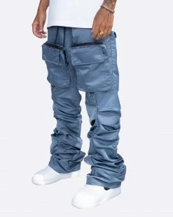 EPTM. EPTM STACKED FLARE CARGOS-STEEL BLUE