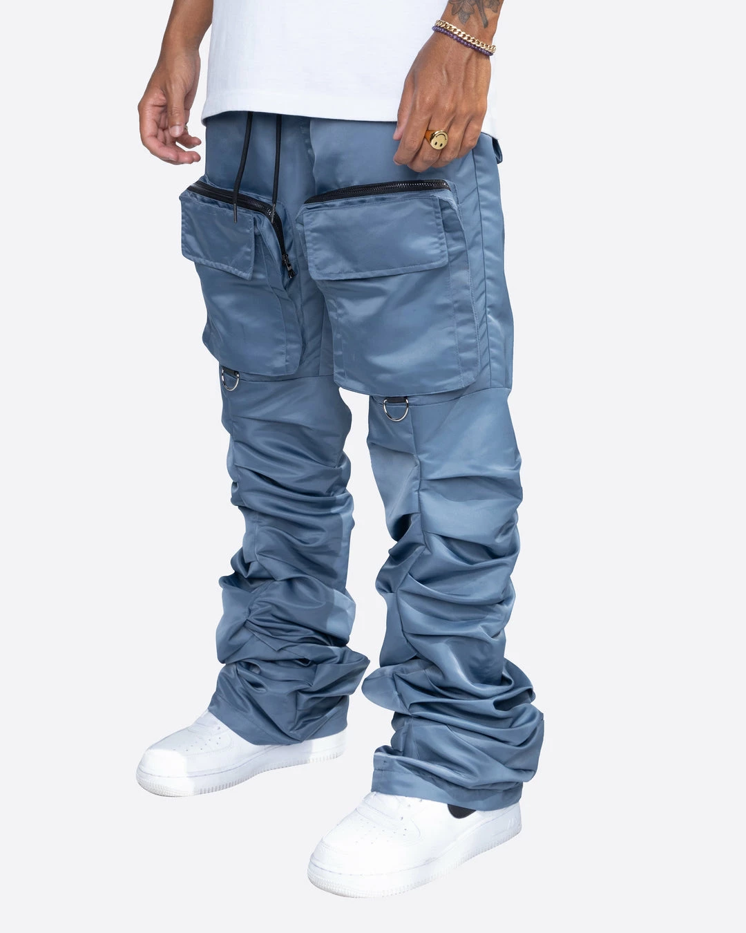 EPTM. EPTM STACKED FLARE CARGOS-STEEL BLUE 2 EPTM. EPTM STACKED FLARE CARGOS-STEEL BLUE