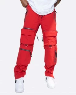 EPTM. EPTM C4 CARGO PANTS-RED CARGOS