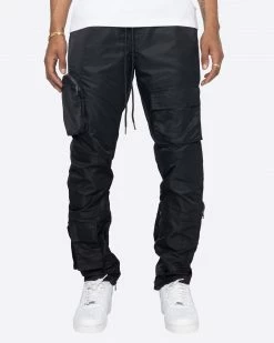 EPTM. NEW ARRIVALS EPTM TRANSIT CARGO PANTS-BLACK