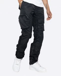 EPTM. NEW ARRIVALS EPTM TRANSIT CARGO PANTS-BLACK