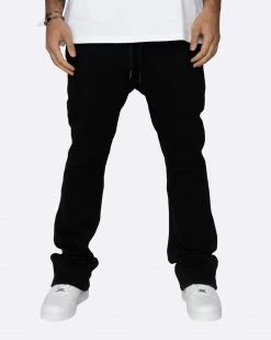 EPTM. SWEATS EPTM FRENCH TERRY FLARE PANTS-BLACK