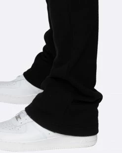 EPTM. SWEATS EPTM FRENCH TERRY FLARE PANTS-BLACK