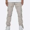 EPTM. EPTM SNAP CARGO PANTS-GREY CARGOS
