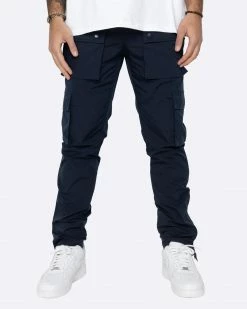 EPTM. EPTM SNAP CARGO PANTS-NAVY CARGOS