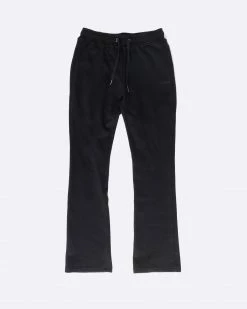 EPTM. SWEATS EPTM FRENCH TERRY FLARE PANTS-BLACK