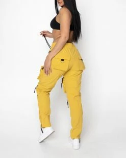 EPTM. EPTM WOMEN C4 CARGO PANTS-LIME