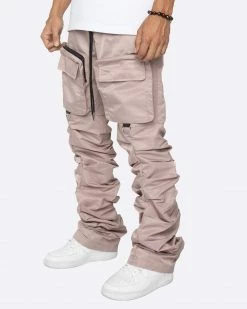 EPTM. EPTM STACKED FLARE CARGOS-DUSTY PINK 4 EPTM. EPTM STACKED FLARE CARGOS-DUSTY PINK