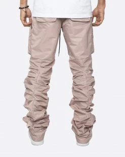 EPTM. EPTM STACKED FLARE CARGOS-DUSTY PINK 5 EPTM. EPTM STACKED FLARE CARGOS-DUSTY PINK