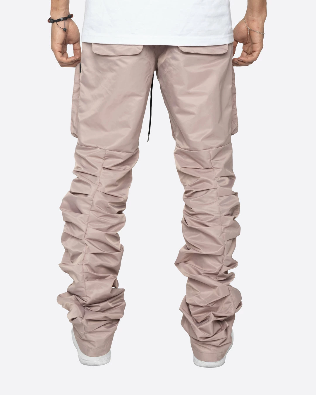 EPTM. EPTM STACKED FLARE CARGOS-DUSTY PINK 3 EPTM. EPTM STACKED FLARE CARGOS-DUSTY PINK