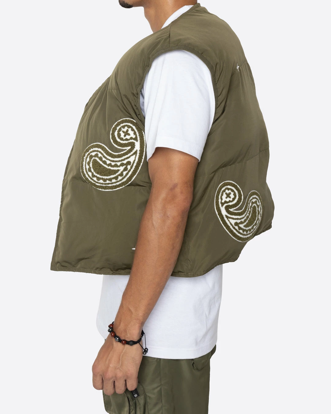 EPTM. EPTM PUFFER VEST (REVERSIBLE )OLIVE VESTS 1 EPTM. EPTM PUFFER VEST (REVERSIBLE )OLIVE VESTS