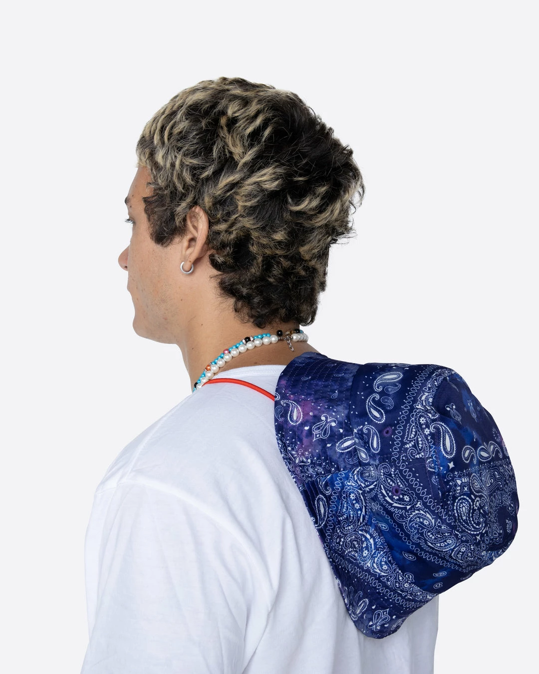 EPTM. ACCESSORIES EPTM TIE DYED BANDANA BUCKET HAT-NAVY 3 EPTM. ACCESSORIES EPTM TIE DYED BANDANA BUCKET HAT-NAVY