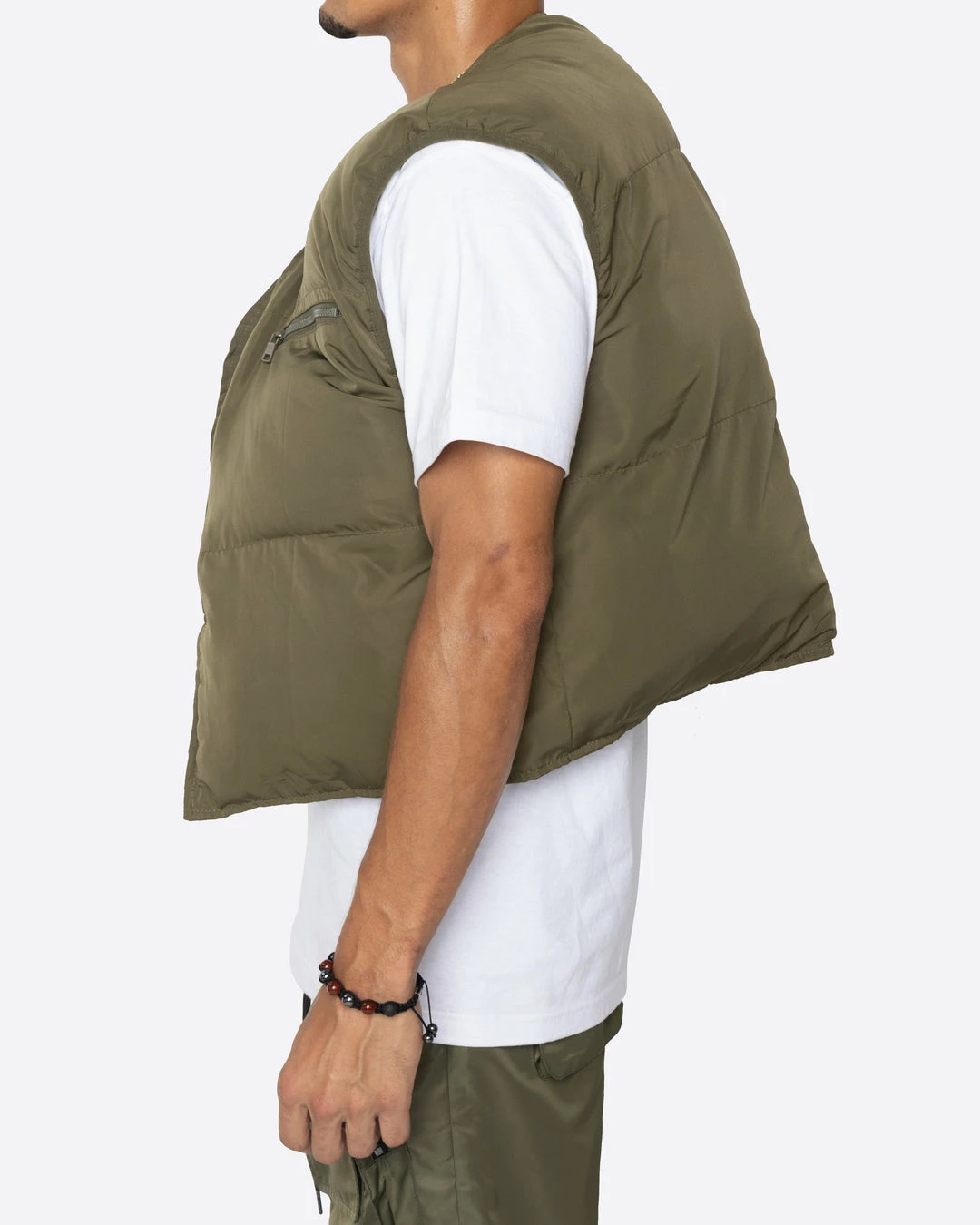 EPTM. EPTM PUFFER VEST (REVERSIBLE )OLIVE VESTS 2 EPTM. EPTM PUFFER VEST (REVERSIBLE )OLIVE VESTS