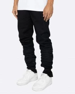 EPTM. EPTM STACKED CHINOS-BLACK PANTS