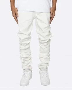 EPTM. EPTM STACKED CHINOS-WHITE