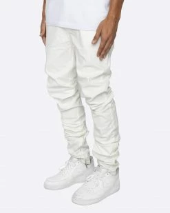 EPTM. EPTM STACKED CHINOS-WHITE