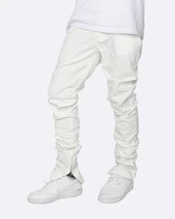 EPTM. EPTM STACKED CHINOS-WHITE