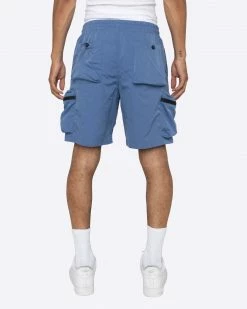 EPTM. EPTM COMBAT CARGO SHORTS-DENIM BLUE