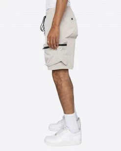EPTM. EPTM COMBAT CARGO SHORTS-SILVER