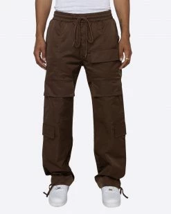 EPTM. EPTM EASY CARGO PANTS - BROWN