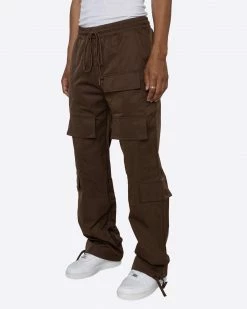 EPTM. EPTM EASY CARGO PANTS - BROWN