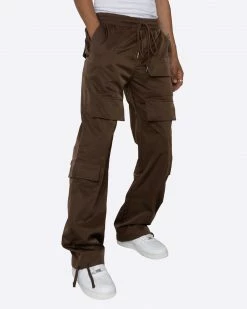 EPTM. EPTM EASY CARGO PANTS - BROWN