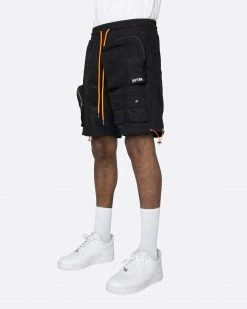 EPTM. EPTM HYPER CARGO SHORTS-BLACK
