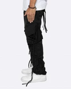EPTM. EPTM JOOMUNI CARGO PANTS-BLACK CARGOS