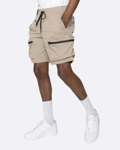 EPTM. NEW ARRIVALS EPTM COMBAT CARGO SHORTS-KHAKI