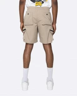 EPTM. NEW ARRIVALS EPTM COMBAT CARGO SHORTS-KHAKI